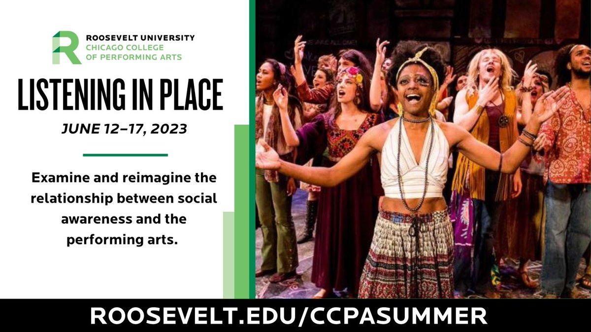 Open to Roosevelt students, this course satisfies elective and experiential learning requirements and analyzes the sonic facets of socioeconomic, cultural and racialized spaces. 
🟢 Apply today: roosev.lt/3NaKfpb 

#RUSummer #culture #rooseveltu