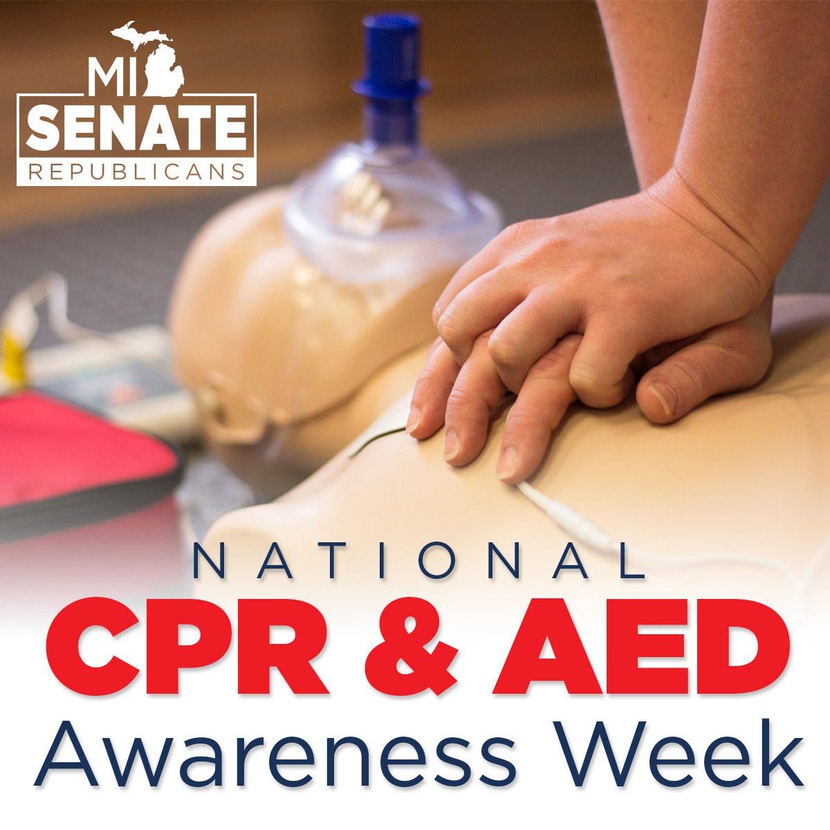 National CPR and AED Awareness Week is recognized this time each year to spotlight how lives can be saved if more people know how to administer CPR and how to use a defibrillator. For more info and to find a training class near you, visit heart.org/cpr.