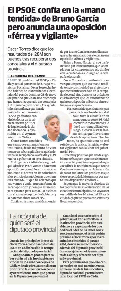 OscarTorresCFS's tweet photo. Os dejo un resumen de la repercusión en los  medios de comunicación de nuestra rueda de prensa de ayer. https://t.co/tTjqhqOLCO