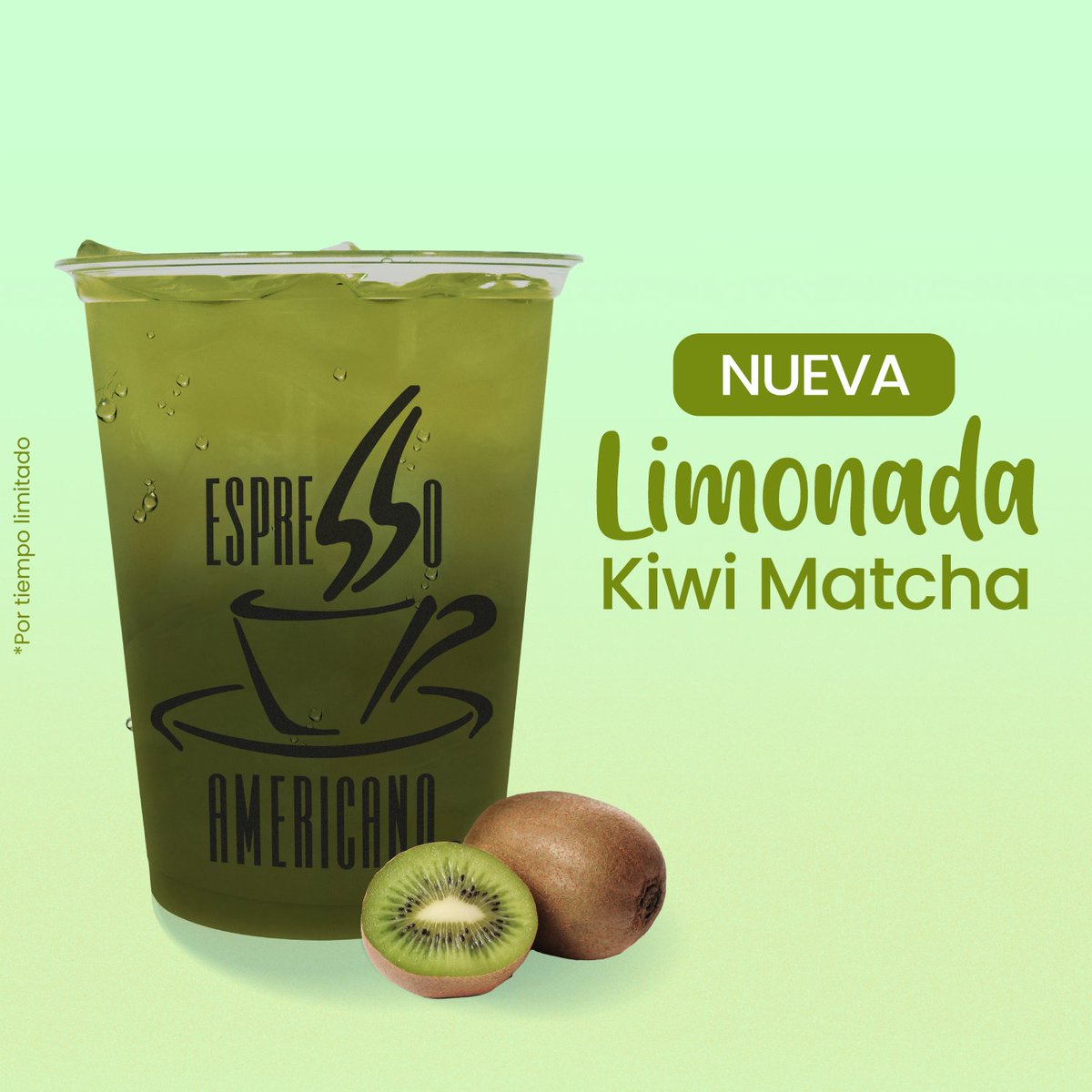 Prueba nuestra NUEVA y deliciosa Limonada Kiwi Matcha!📷 Disponible en nuestros coffee shops a nivel nacional.
#coffeelabhn #limonadakiwimatcha #refrescateconea