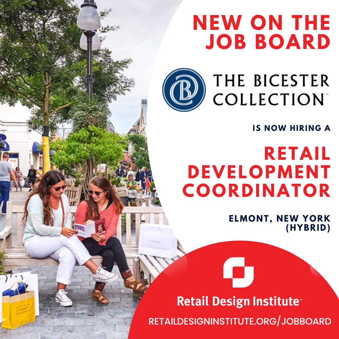 Have you seen the latest on the #JobBoard? <a href="/Bicester_Coll/">The Bicester Collection</a> is seeking a talented individual to join their Elmont, NY team as a #RetailDevelopment Coordinator. 
retaildesigninstitute.org/jobboard/#!boa…

TY to our International Sponsors- #CapitolLight, <a href="/PlanitConstruct/">Planit Construction</a>, <a href="/VMSDmag/">VMSD magazine</a>, &amp; <a href="/shopassociation/">Shop!</a>