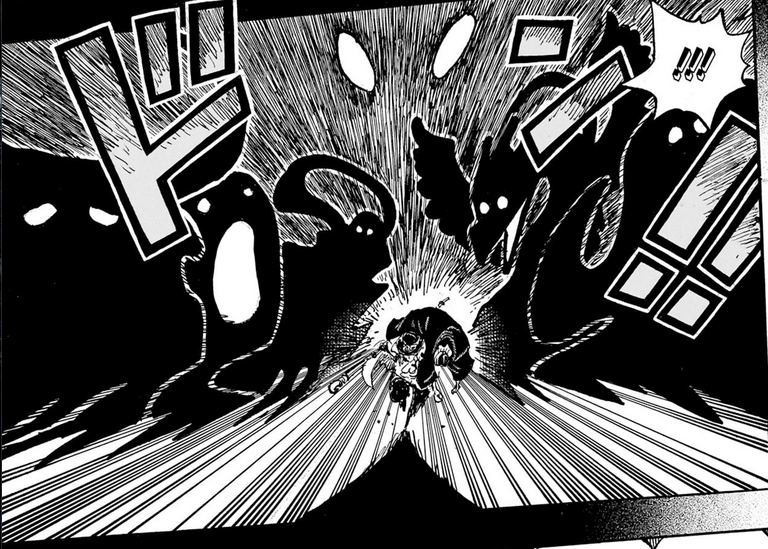 WorstGenHQ's tweet photo. #ONEPIECE1085 
New Theory: Imu "Where the Wild Things are"
Big thanks to @Aldhisqs9 and @Ritasvn since they mentioned it before.

In Chapter 1085 we see Imu and the Gorosei transform into monsters, Sabo describes this as hellish, like looking at hell. I already did a theory about that two days ago, but I'm honest, the theory I read from the two users I mentioned above makes a lot more sense! According to this theory, Oda uses on the story "where the wild things are" and it makes sense. According to this story, a kid dreams about becoming a king over 5 wild beasts. So far so good, the information about the story is even more interesting.

Max (the boy) is punished by his mother and locked in his room, he dreams and imagines going on an adventure and becoming the king in the land of the wild things. In it he dances with these five monsters in full moon.

Also this part is important:
""Staring into all their yellow eyes without blinking once, and they all were frighten and call him the most wild thing of all, and make him King of all." 

Doesn´t this kinda remind you of Imu and his eyes?

These five beasts are very fitting for the forms that the Gorosei transformed!!

The interesting thing about this story is that Max(King) only imagines it all, the most important part for me is that his imagination and dream are created from Anger!!

Can you think of a counterexample? Exactly Joyboy Nika who is the opposite, Joyboy who is loud and happy brings joy to people, Imu will be the opposite, his power is similar to Joyboy, both affect reality, just different than Joyboy, Imu generates his power out of fear and anger!! Joyboy is the light and joy while Imu is the darkness and sadness, both so similar but in the end the opposite of the other part.

People have said that the power of the Gorosei is part of Imu's and I can even agree with that now! It makes sense that such a powerful being would be able to affect others with his power, so he gave the Gorosei a powerful power, turning them into monstrous monsters with special abilities (through reality warping). I can imagine that besides their monster form, Saturn has a special ability that fits his name, something with time manipulation or something like that. Why did I think of that? 

I've always wondered how the ancient weapons were created, why a fishman of all things, how did something like that get such power? I think the Ancient Weapons were created by Joyboy's imagination, he changed reality because at that time his three best friends had a wish that Joyboy fulfilled in the end, so they became Godlike. I can imagine the same with the Gorosei, they have been loyal to Imu ever since and have also received their wishes and have become monsters with special abilities.

In the end, Imu's power is Anger while Joyboy's power is Joy, both are only equal in the end because no one in the world can match that power.

I think this theory with "where the wild things are" is really good because the shapes really match the monsters from the book and Imu is portrayed as Max. What do you think about that?