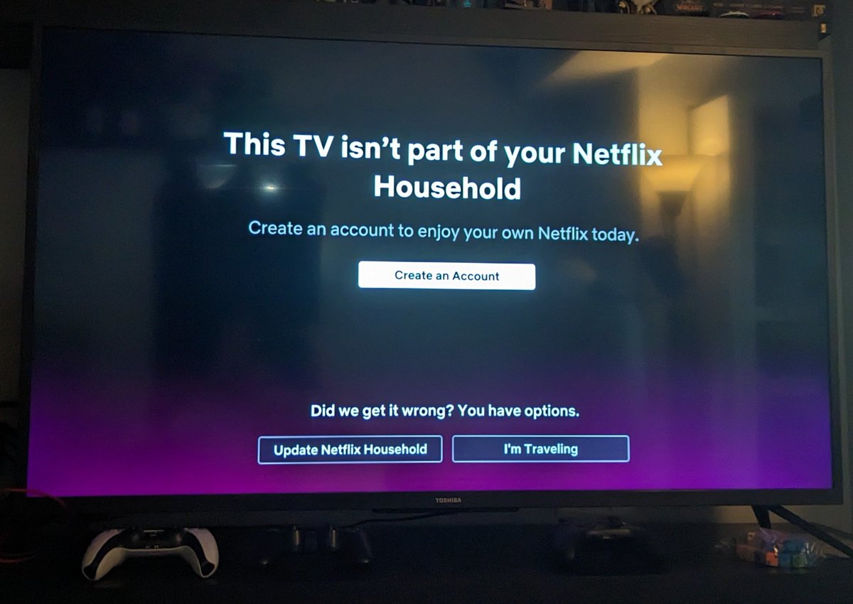 GeoffGaymes's tweet image. Seriously, @netflix - this is ridiculous. We've done this on every TV in the house.

Twice. 

And, yet this keeps cropping up every few days. 

It shouldn't be this difficult to use your service...