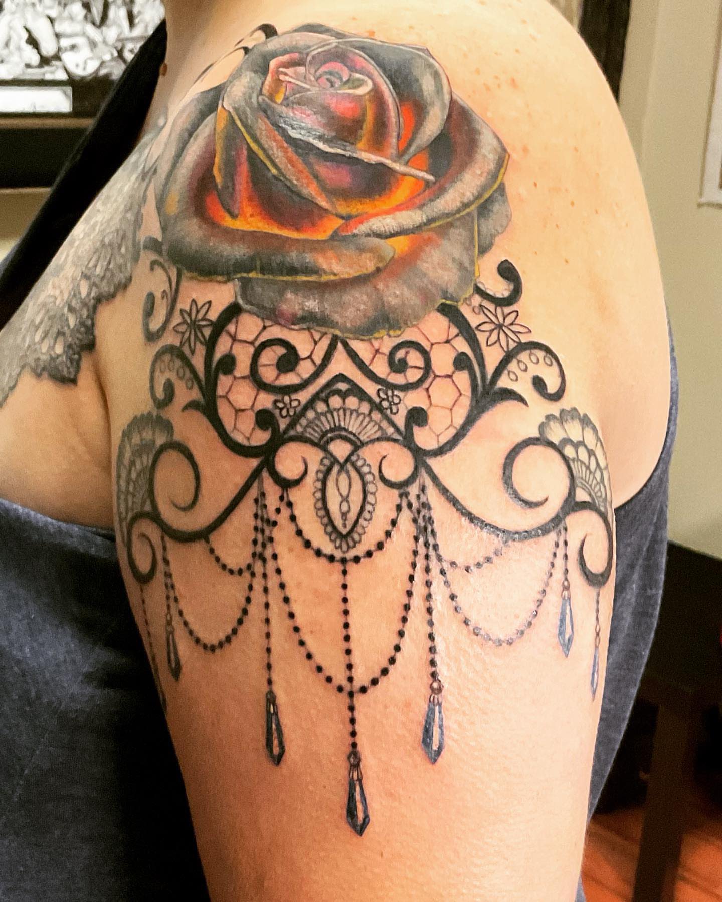 John Révolté  on Twitter Burning blue rose tattoo  by Zihee  Tattoo ziheetattoo STYNG  tattoosforgirls femaletattoo  femininetattoos besttattoos tattooinspiration tattoodaily tattooartmag  inkartist tattooswithmeaning 