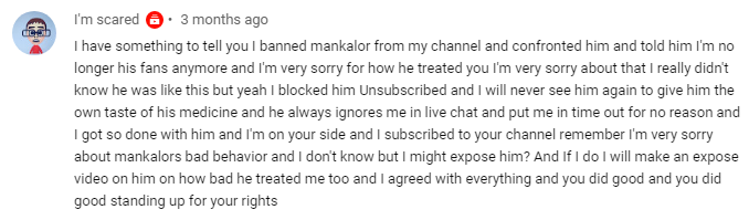 @Mankalor, you treated Saturn like shit, don't play the victim card.