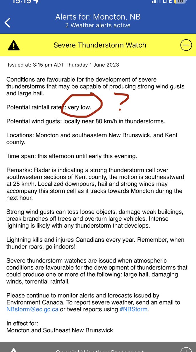 Is this a mistake or am I missing something? #nbwx #nbstorm #wxtwitter