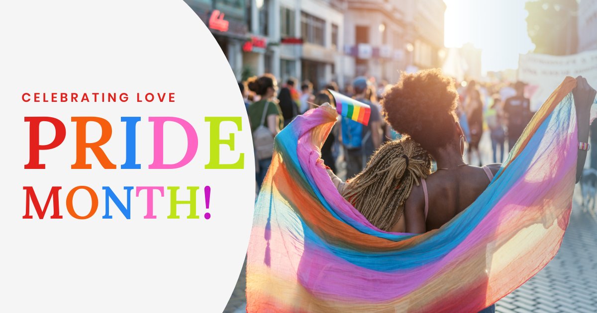 🌈Happy Pride Month!🌈

Celebrate love, acceptance, and equality for all! We must continue to uplift voices, share stories, and promote understanding.

Spread love, kindness, and pride!
#PrideMonth #LGBTQ