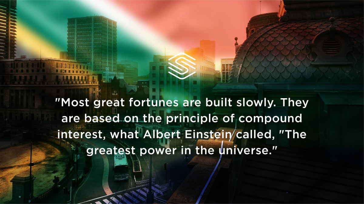 Happy Youth Month South Africa, let us remember that it is never too late or in the case of compound interest (never too early) to change your future. 🇿🇦🇿🇦🇿🇦 #YouthMonth #SAyouthmonth #SouthAfricanYouth #CompoundInterest #GrowYourWealth #InvestForGood