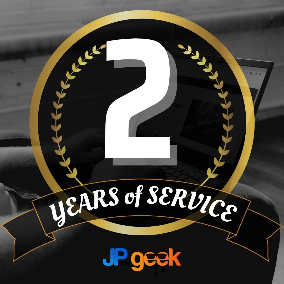 Congratulations to our Service Director Jimmy Phillips for 2 years of service at JPthegeek this month!

#jpthegeek #itprofessional #itservices #indytech #indianabusiness #indiana #indy