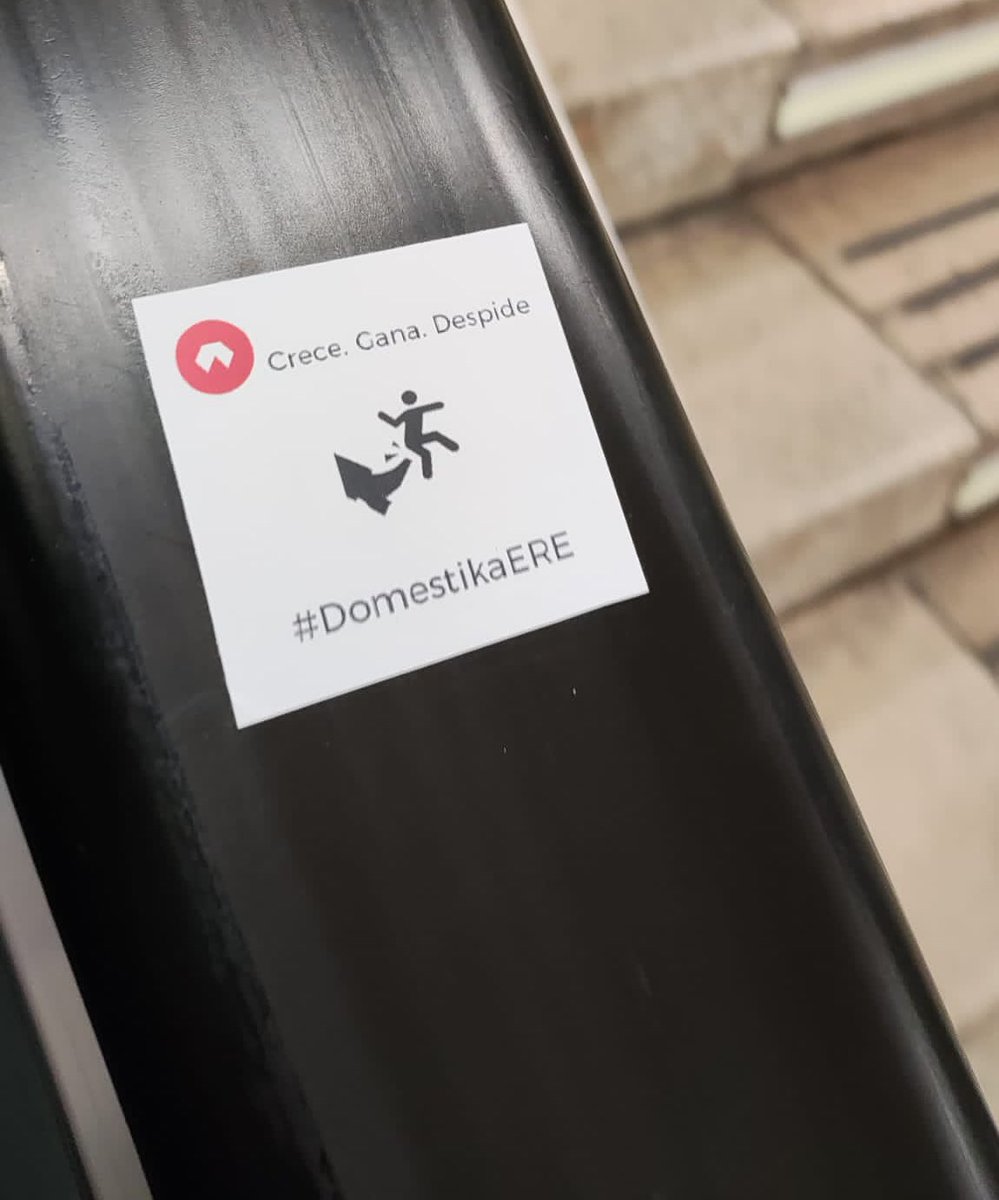 🔴 Ha tomado las calles #DomestikaERE #DomestikaDespidos