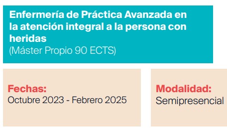 Que ilusión me hace en nuevo "fregao" en el que me he metido... Máster 90 ects / Postgrado 30 ects. Si quereis aprender de heridas con algun@s de los mejores, mirad esto santjoandedeu.edu.es/es/masters-pos…