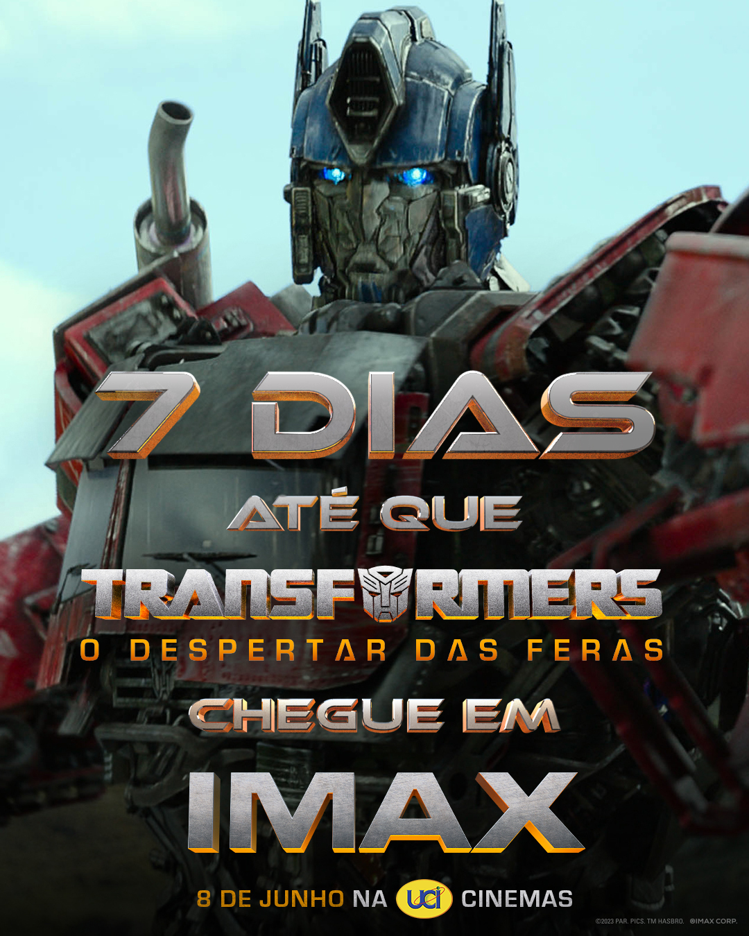 Transformers: O Despertar das Feras - 8 de Junho de 2023