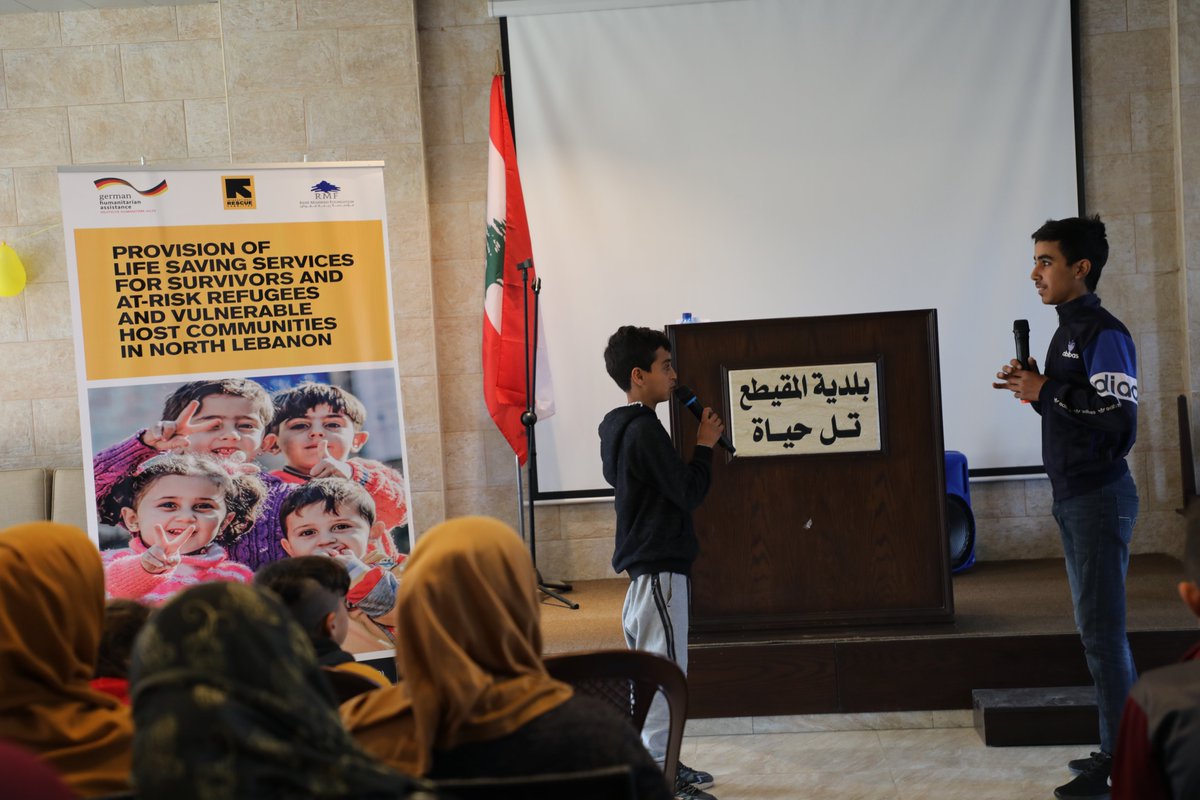 Children from #Akkar in northern #Lebanon have recently performed a theatre show for both children and caregivers from their community after attending theatre workshops. These workshops were designed especially for children to help them keep expressing themselves.