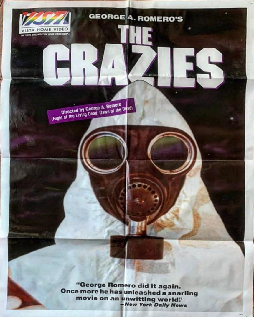 George A. Romero's The Crazies (1973)
#Horror #HorrorMovies #HorrorArt #HorrorPoster #PosterArt #70sHorror #TheCrazies #GeorgeARomero

Which has a fantastic remake, by the way