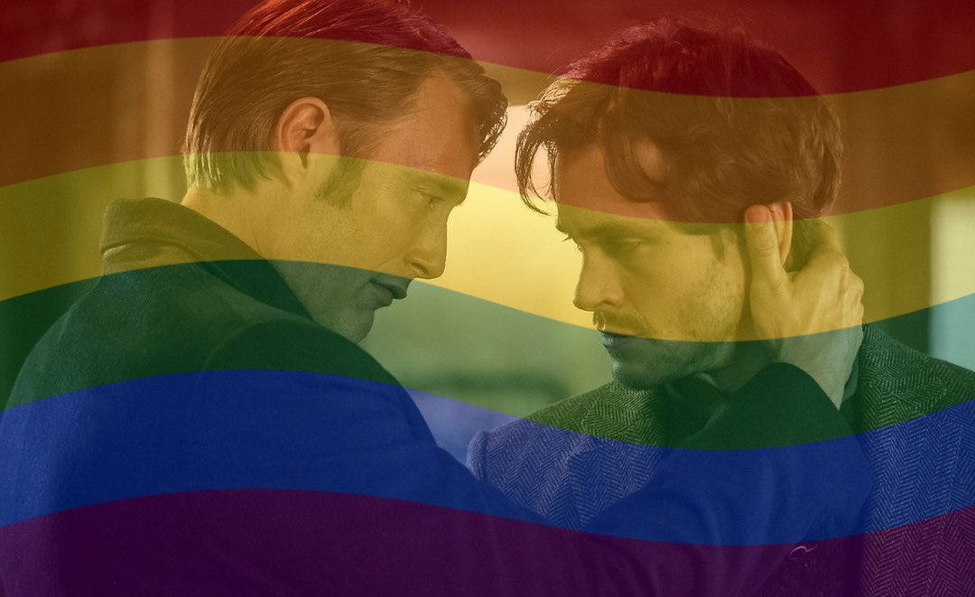 Happy Pride Month, #Fannibals! ❤️🧡💛💚💙💜🩷🤎🖤
#Pride2023
#FANNIBALFAMILYFOREVER 
#Hannibal