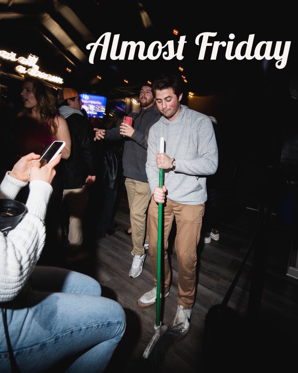 Almost time for a wild weekend!🤙🤙
Friday Night Pregame, weekend bottomless brunches, rooftop darties, and late night parties! Who’s ready?