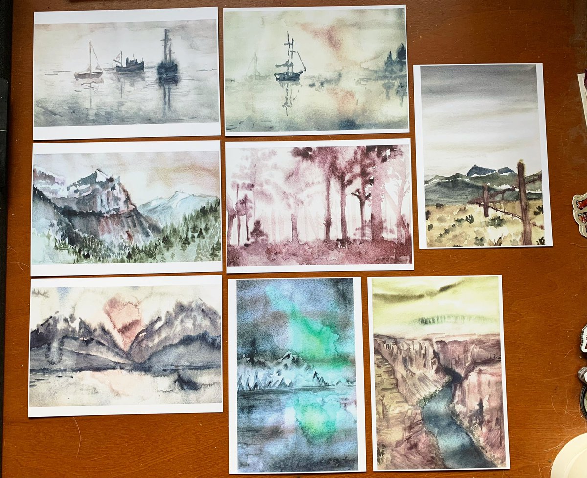 solexposure's tweet photo. Rent is due today! Lots of new work in the store. New paintings &amp; prints added in the last few days. Any order today will receive a nice assortment from all the work below. Thank you so much for looking! <3 https://t.co/kDPU2YgySE