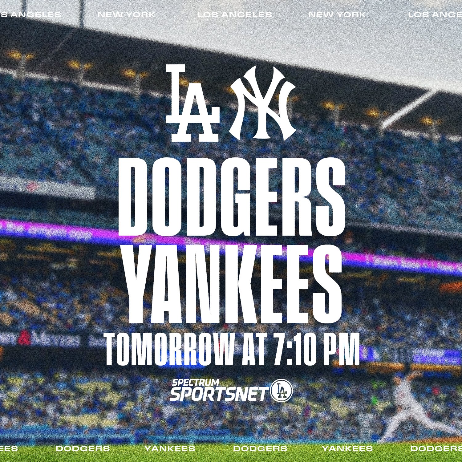 SportsNet LA on X: #Dodgers vs. #Yankees ⚾️ We'll have full