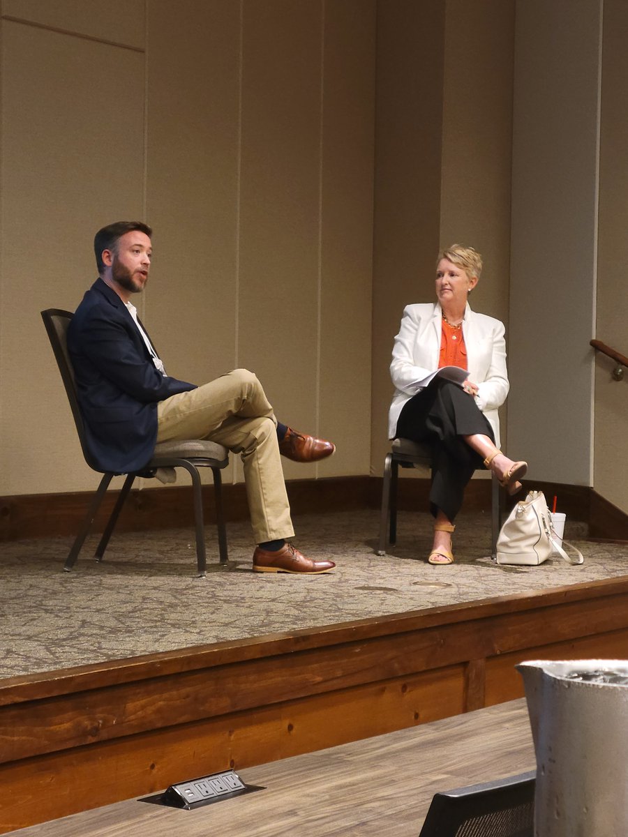 MAC_Policy's tweet photo. MAC's Dir of Talent Partnerships, Justin Haight, joined @JennaColvin, President of the GA Independent College Assc, at the Georgia Assessments for the Certification of Educators (GACE) conference to discuss how to build sustainable talent partnerships with employers. https://t.co/GGEwRv28w0