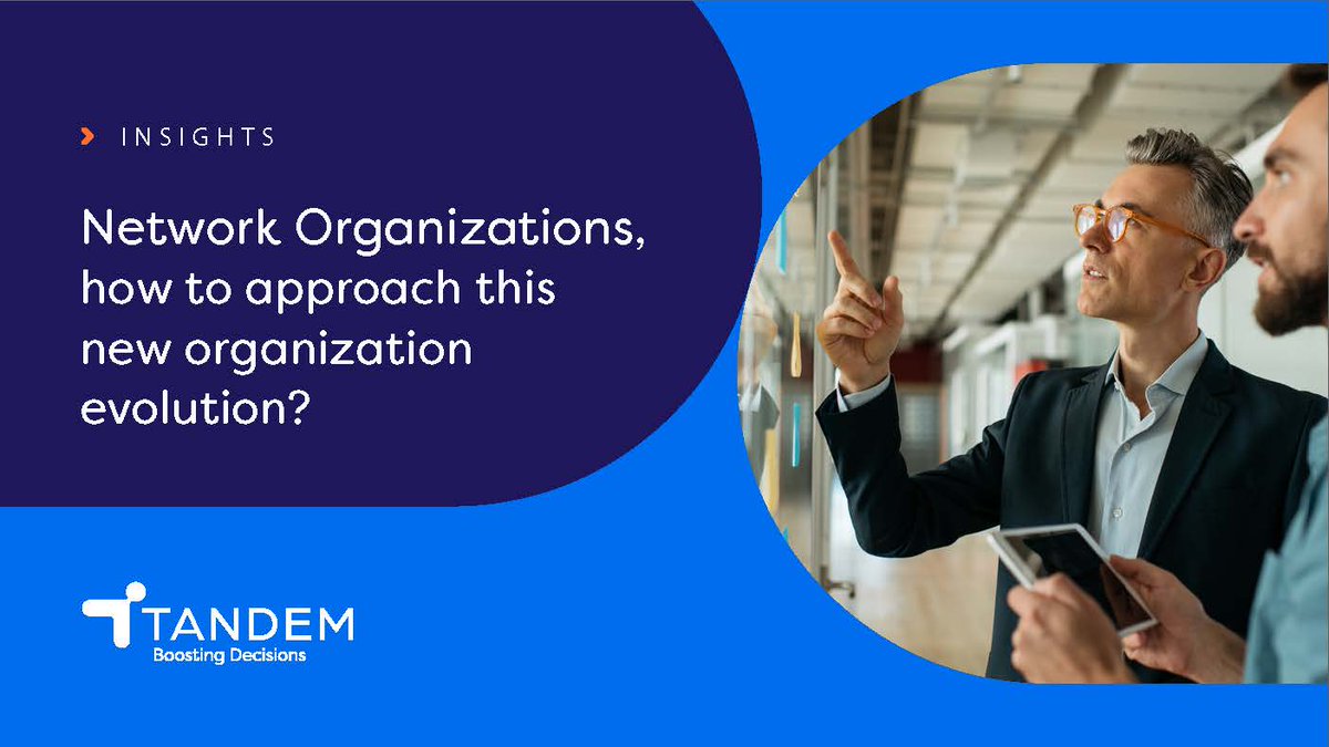 TandemSD's tweet photo. #NetworkOrganizations are #agile and collaborative structures that rely on the interconnections through technology. Their capacity to circulate and share #knowledge, enables decentralized #decision making and accelerates responsiveness.
Learn more: https://t.co/HSQSP6bhWo https://t.co/DGNRpKIvOB