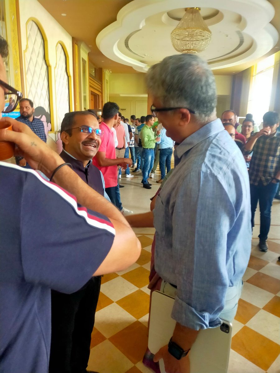 CyberDubey's tweet image. Keynote on Digital Protection in AI Age with Senior Management of L&amp;amp;T in their annual event at Mumbai #HiddenFiles #CyberFiles #ReturnOfTheTrojanHorse #Atharva