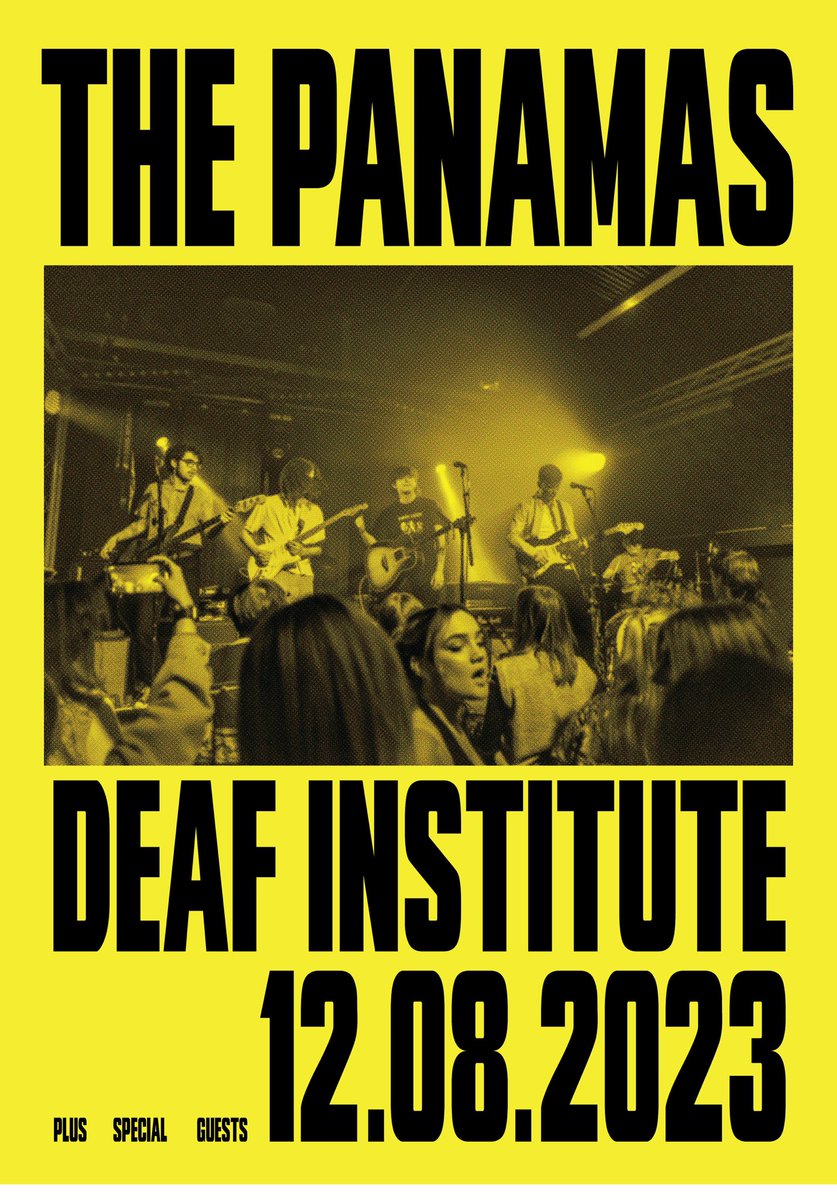 We are very pleased to announce that we will be playing a very special show at @DeafInstitute on Saturday 12th August celebrating 10 years of The Panamas. Tickets will be available from the link in our bio at 9am tomorrow morning. Make sure you’re up to grab em x