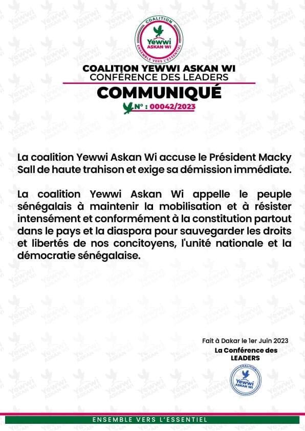 Fode9122's tweet photo. #Communiqué https://t.co/CZkO0Ok2ux