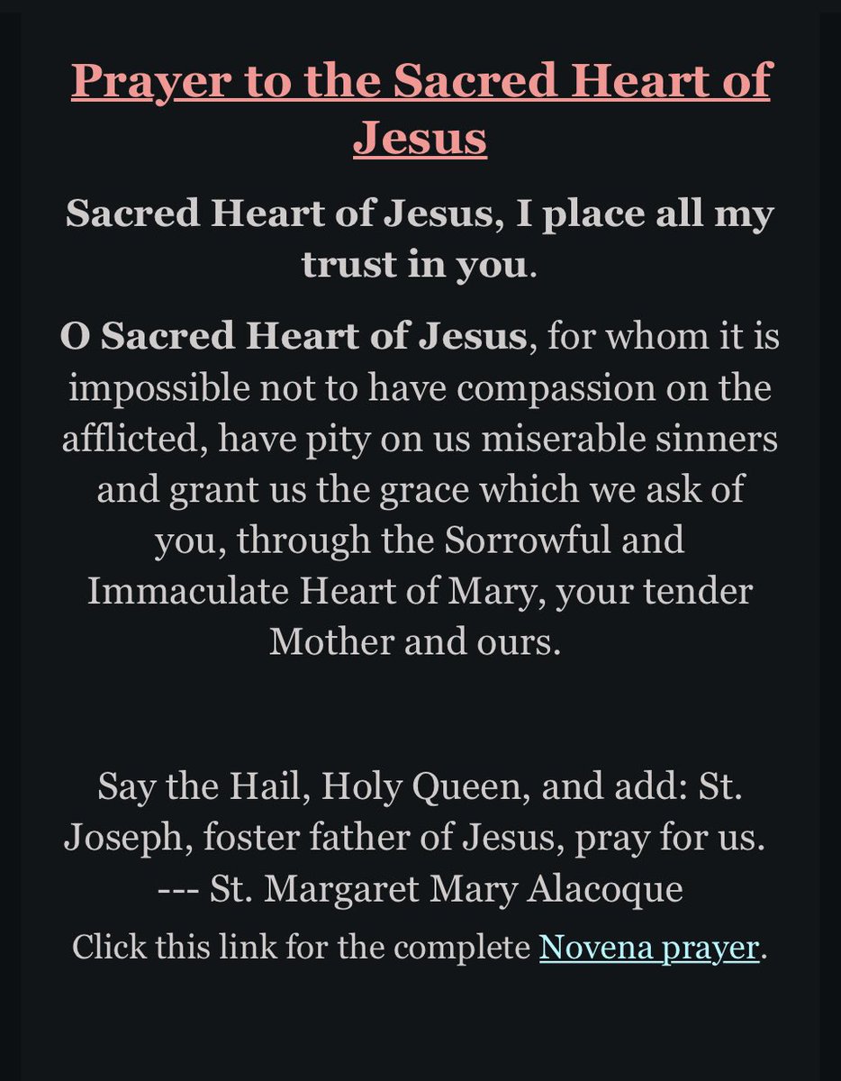 Our JUNE Newsletter is available.

The month of June is dedicated to the Sacred Heart of Jesus...

Mailchimp link - 
mailchi.mp/b8afa680b31c/d…

#Jesus #June #newsletter #inmate #testimonials #testimony #testimonies #prisonministry 

#PrideMonth = #SacredHeartOfJesus have mercy…