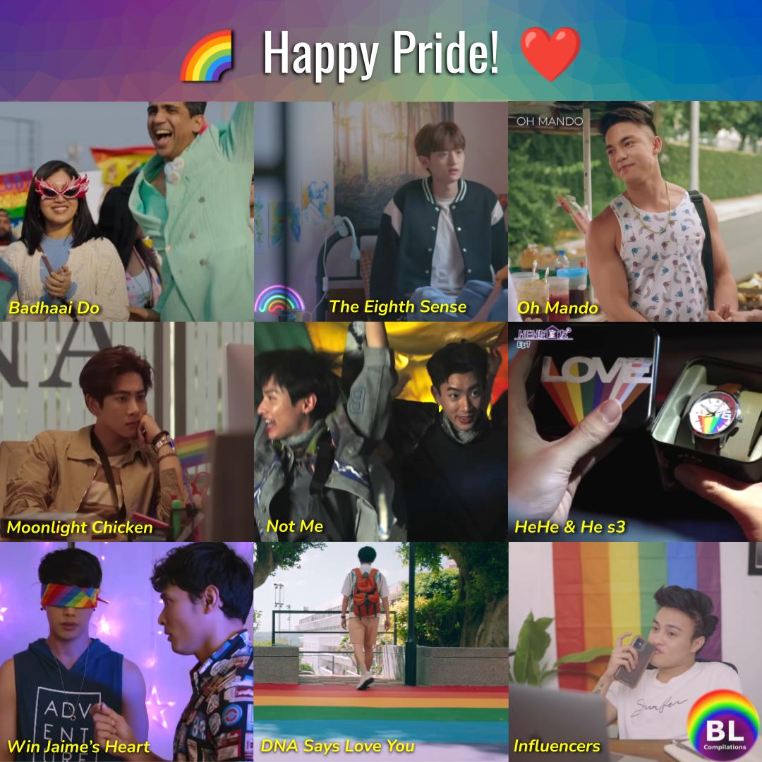 Happy Pride this and every month! 🌈🥰 #pridemonth #blseries #queer #theeighthsense #notmeseries #badhaaido #moonlightchicken