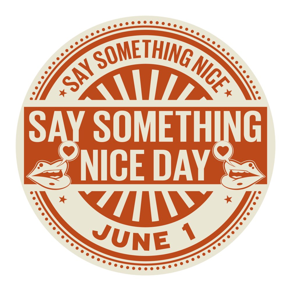 Your kind words can make someone’s day. 

#nationalsaysomethingniceday #saysomethingniceday #saysomethingnicechallenge #bekind #makesomeonesday #mandmhittheroad