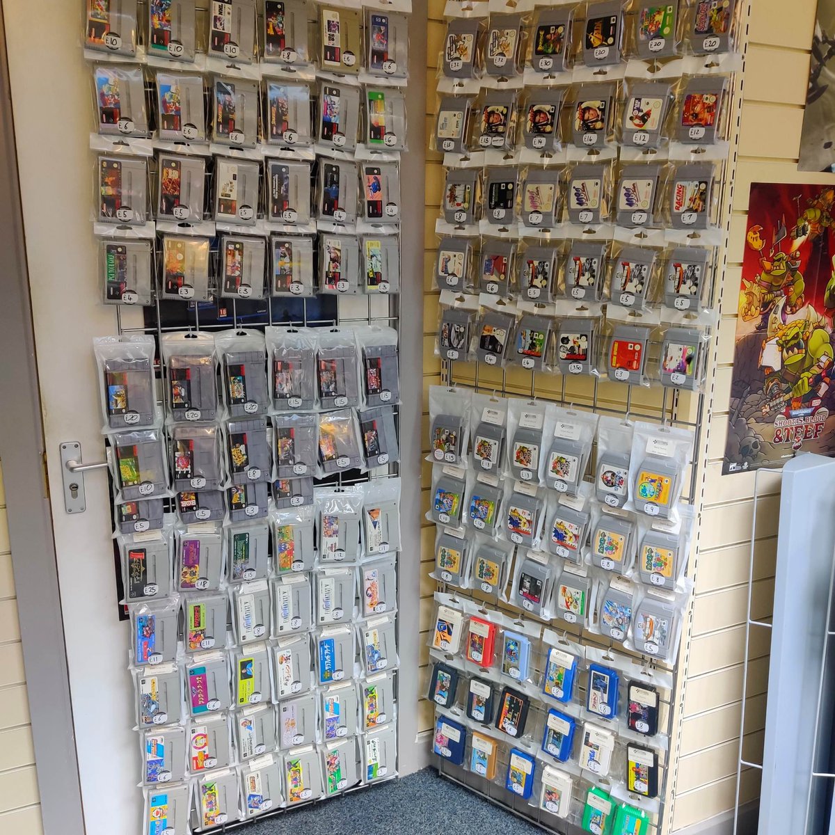 After much work, the Nintendo Cartridge selection is looking fresh and correctly priced again!

Theirs  a nice mix of PAL and NTSC region games to choose from :D
Webstore: entertainmentstation.co.uk 

#nintendo #indieretail #gaming #collecting #rotherham