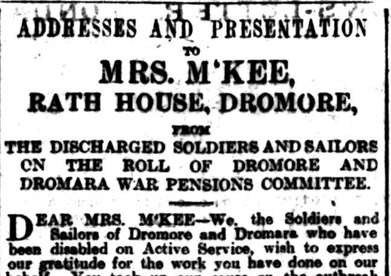 The newspapers revealed such amazing details about her life and how she worked during the First World War to support disabled soldiers.  She was presented with an award for her work.  I imagined that award sitting in the house.   #househistoryhour
