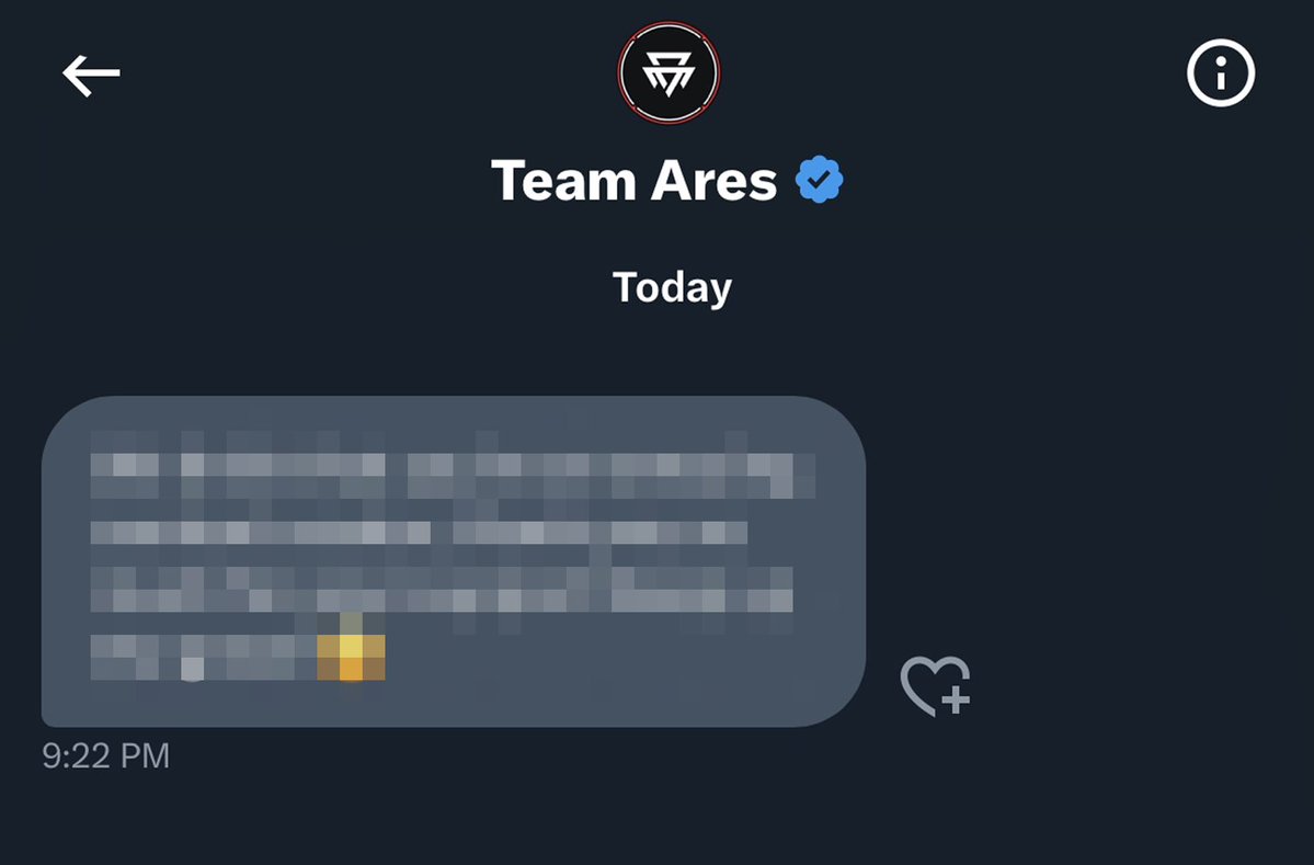 Ares tweet media