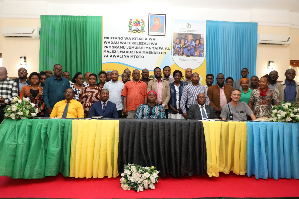 ECDNETWORK's tweet image. Tanzania ECD Network in collaboration with
@ChildreninXfire &amp;amp; @UTPCtz is working with regional CSOs across all 26 regions in Tanzania Mainland under #Mtoto Kwanza project to catalyze the implementation of #National Multi-Sectoral Early Childhood Development Programme.
