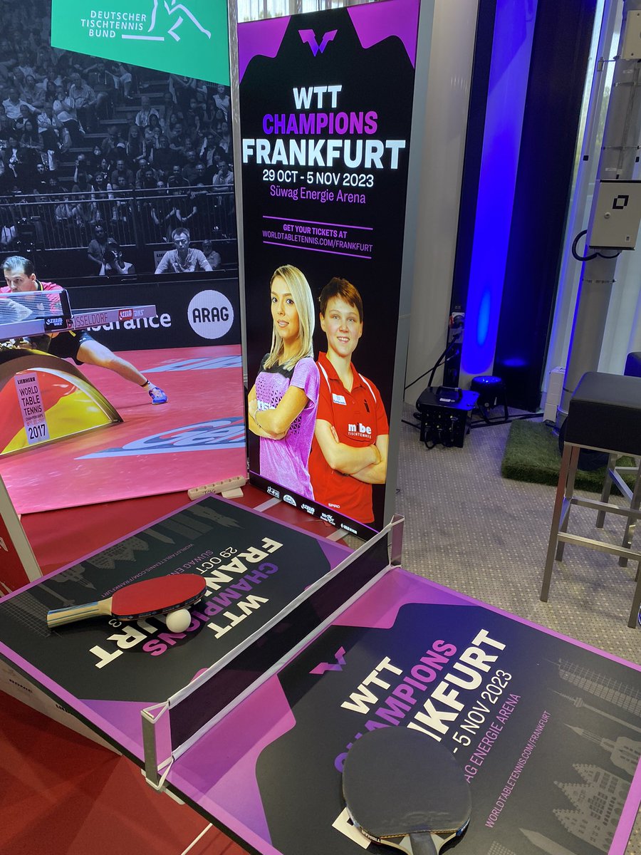 Productive couple of days with partners at #spobis23 meeting friends, companies and brands #WTT #tabletennis #partnerships #Düsseldorf