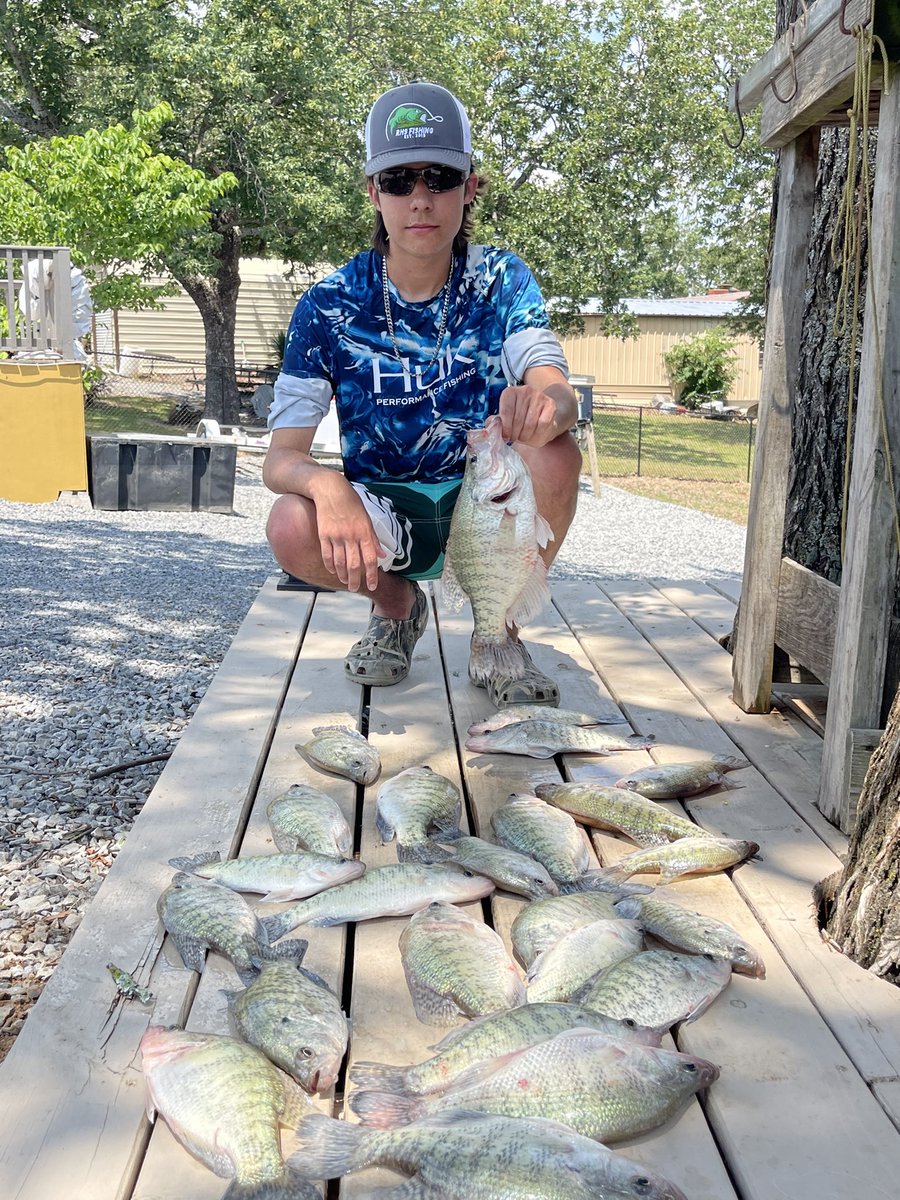 2nd Place in the Oklahoma State Crappie Tourney (3500$)