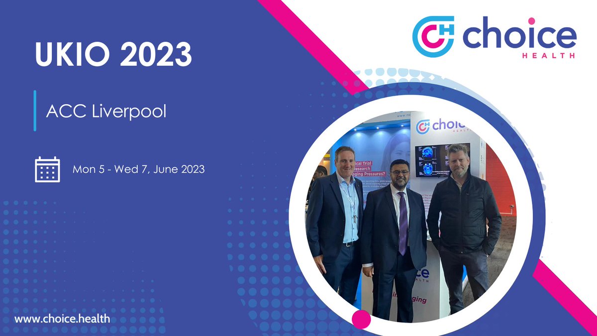 ChoiceHealthCo's tweet photo. We're excited to be at UKIO Liverpool this year.

Will you be there? If so, come to say hello at our stand!

We're on Stand A30.

Network, enjoy a variety of speakers, and learn more about the UK Imaging and Oncology community.

@UKIOCongress

#UKIO #UKIO23 #Liverpool #Oncology https://t.co/AzpIWFL7Xe