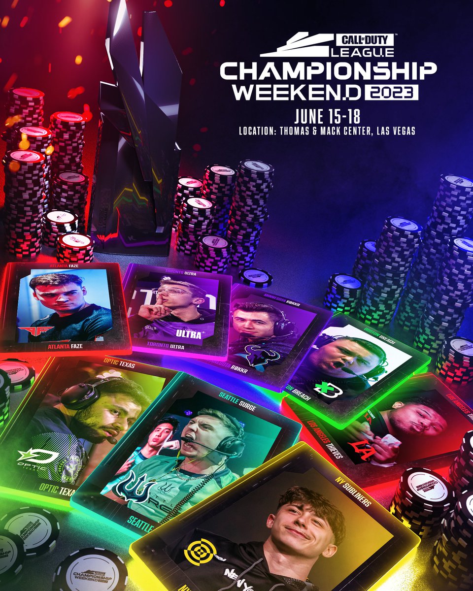 Going all in 🏆

#CDLChamps Weekend in Las Vegas begins June 15th.