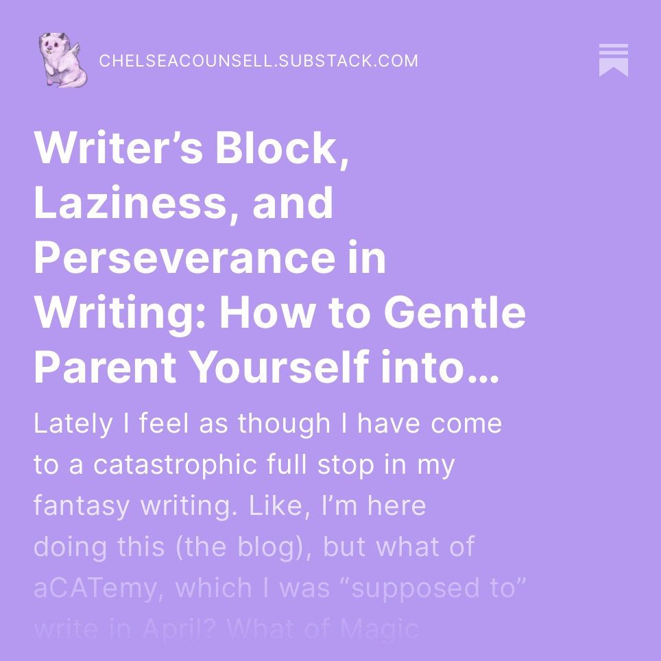 ChelseaCounsell's tweet image. chelseacounsell.substack.com/p/writers-bloc…