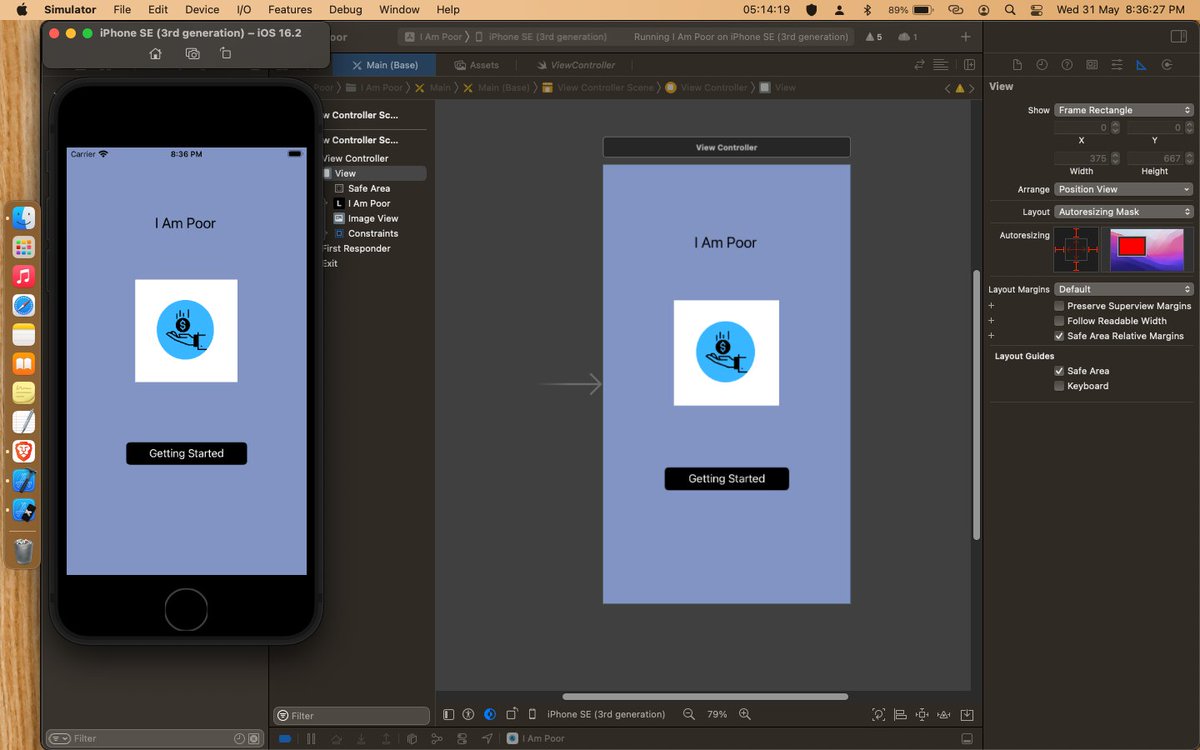 NitinAmbegave's tweet image. Section 3 of
@yu_angela
iOS development (Day 3)  
.
✔️Today I created: 
- I am poor app 
- Everyone is beautiful app  
.
#100DaysOfCode #100dayofswift #iosdev #100daysofcoding #xcode #angelayu #100DaysOfSwiftUI #SwiftUI #iosdevelopers #udemy #swiftdeveloper #iOS16