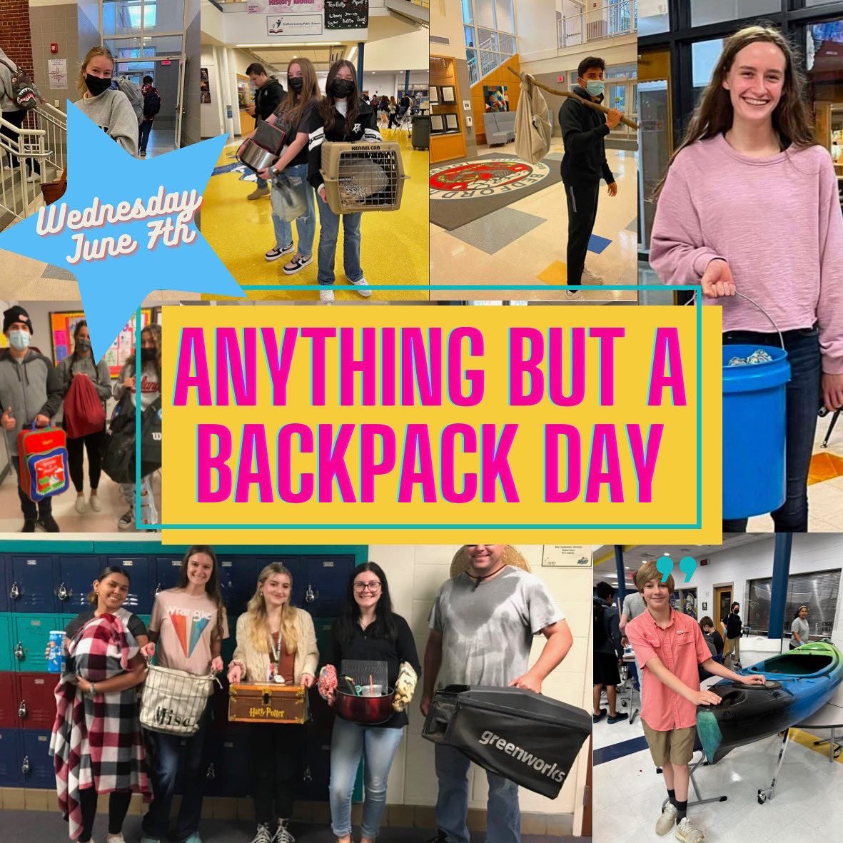 It’s almost summer SPIRIT WEEK! 💙🤍🩵 Show your #bluepride one last time this year #renegadenation #alwaysarenegade 🎓☀️😎⛱️