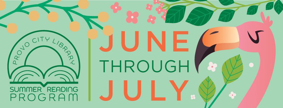 ProvoLibrary's tweet image. Summer Reading is upon us! Tomorrow we’re having a big kick-off event to get it all started. For more info click 👉 provolibrary.org/event/8113176