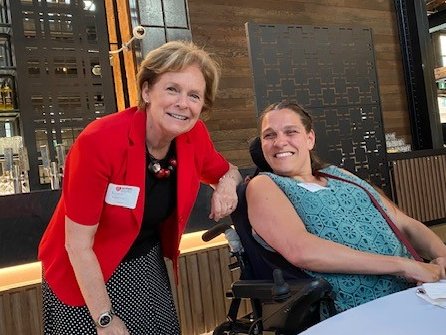 Happy to join Regional Chair Redman at the @200WomenCKW celebrating 10 years of donating to Waterloo Region local charities