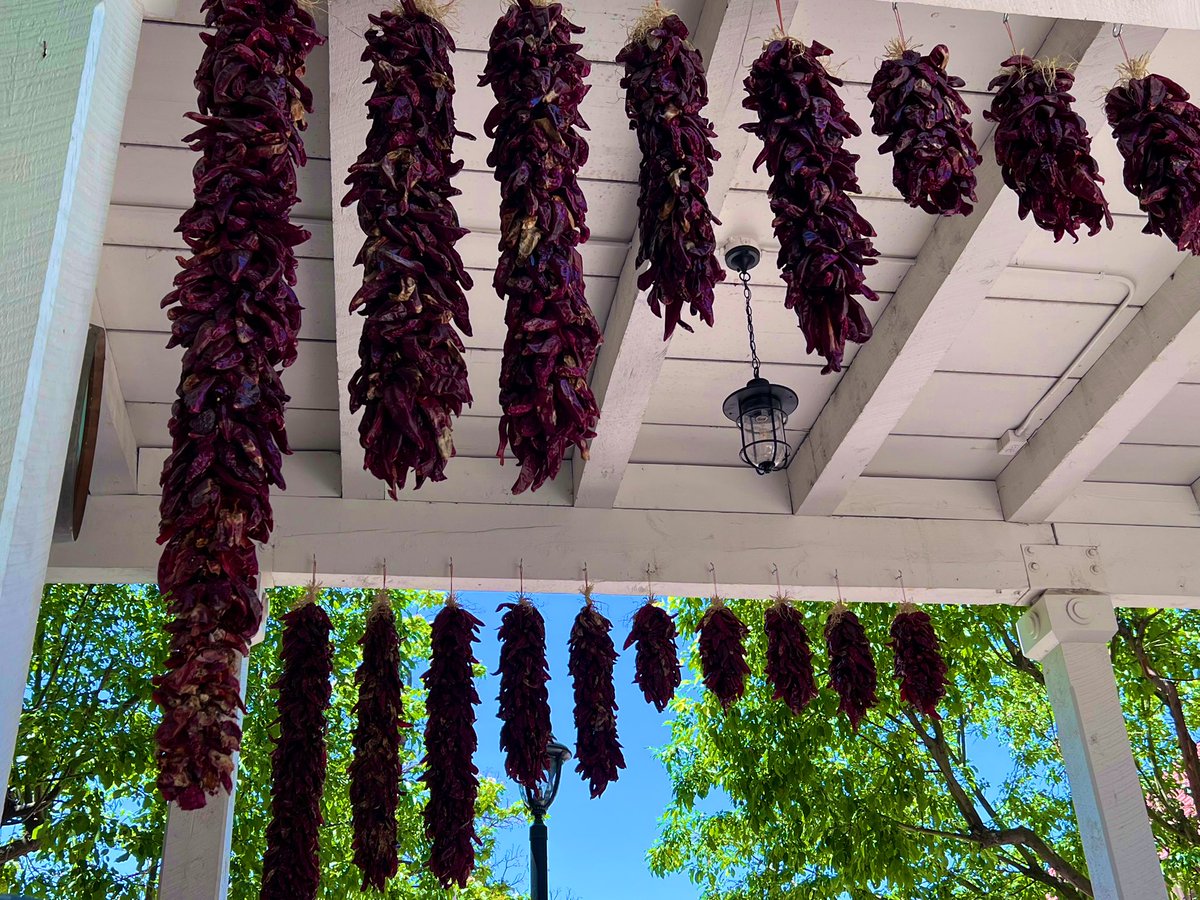 Old Town ristras.
#NewMexico