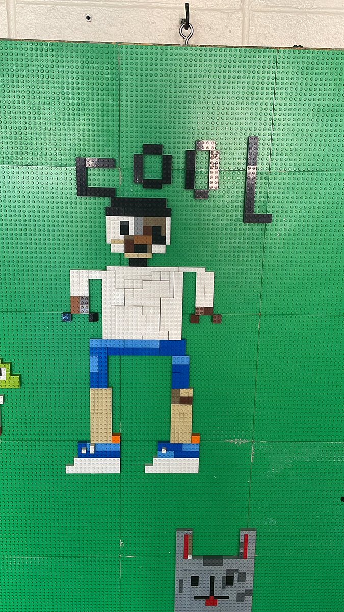 You haven’t truly made it until a 1st grader makes you out of Legos. Boom.