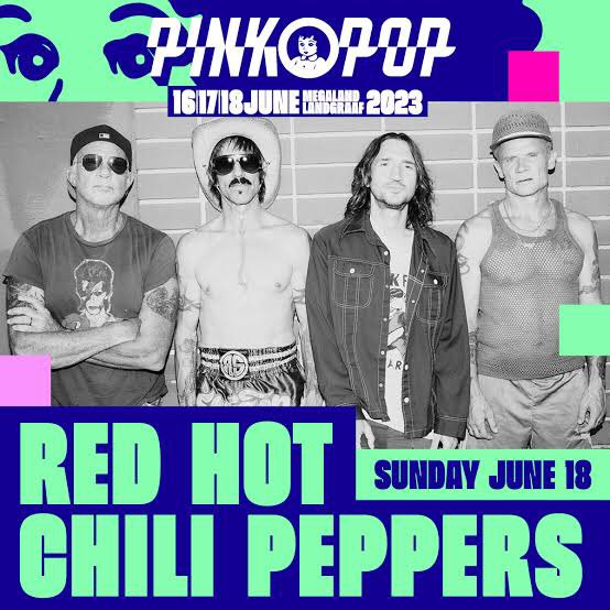 BrazilRHCP's tweet image. O próximo show… o retorno de John Frusciante ao @pinkpopfest após 17 anos!

18/06 🗓