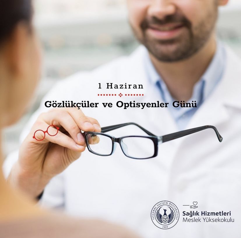 Dünyaya bakışımızı değiştirdiğiniz için teşekkürlerimizle… Başta Optisyenlik Programı Öğretim Elemanlarımız ve öğrencilerimiz olmak üzere, 1 Haziran Gözlükçüler ve Optisyenler Günü kutlu olsun…

#optisyenlik #gözlük #shmyo #igu #igushmyo #1haziran