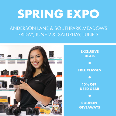 PrecisionCamera's tweet photo. Our Biggest Sale of the season! Spring Expo June 2nd & 3rd!
- 10% Bonus Trade-In
- 10% off Used Gear
- Expo Exclusive Bonus Deals!
- Free Classes
- Coupon & Raffle Giveaways
See you there! #precisioncamera #atx #photography #video #lighting https://t.co/EWNrcgBFCG