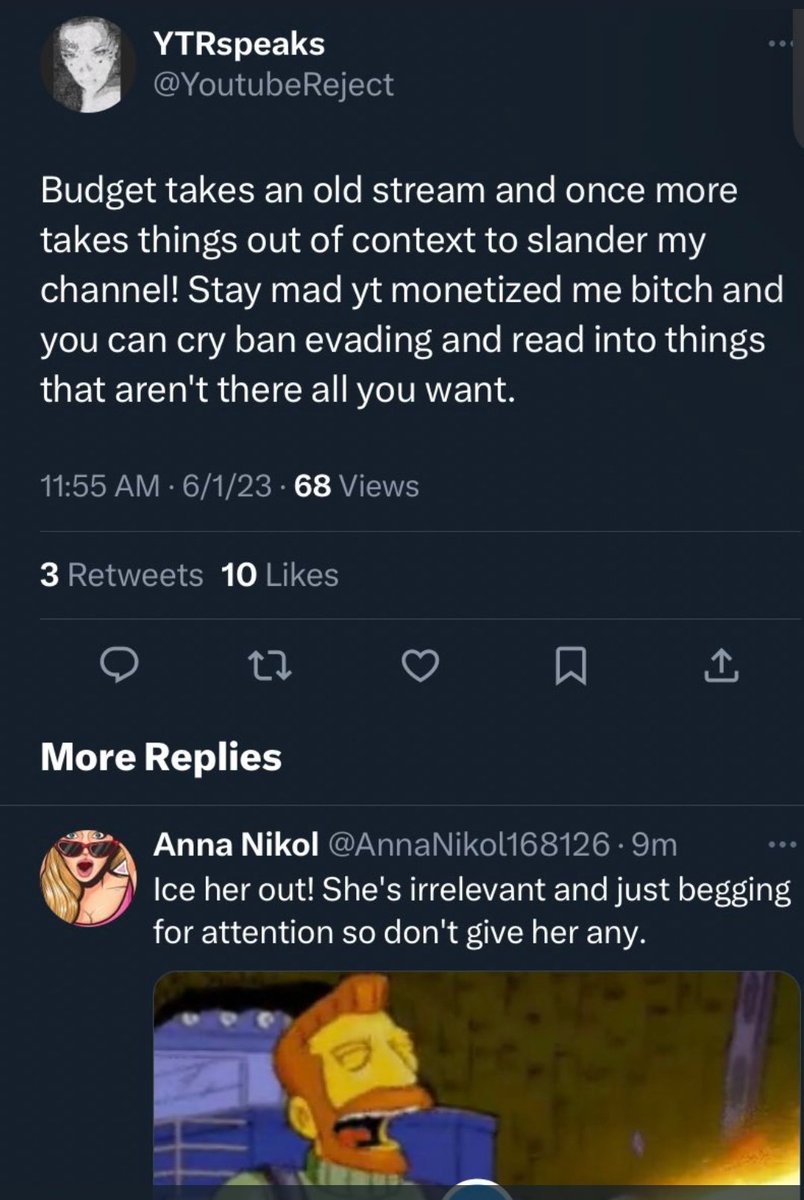 1MissBridget's tweet photo. How did I take things out of context when I literally played you saying the words IN CONTEXT? You said it like 3 or 4 times throughout the ENTIRE stream.

Why would I be mad you're monetized?  It's not taking anything away from me.🤷🏾‍♀️

Weird https://t.co/yGUgaLSNAP