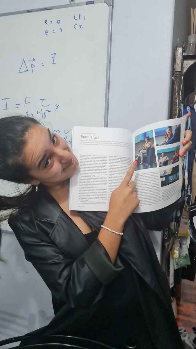 Wow! Just received my #LINO22 report from 🇩🇪. What an incredible gift from @lindaunobel! If someone had told me I'd give a speech and join a panel with Nobel laureates, I'd have thought they were crazy! Grateful for this amazing opportunity. 😍💖 #DreamsDoComeTrue